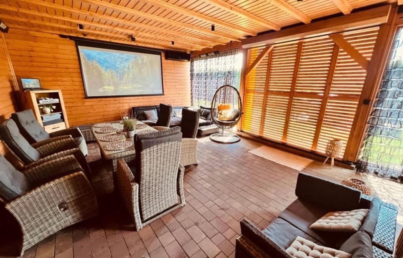 Deluxe Dom Z Sauna I Jacuzzi W Otoczeniu Gor, Lasu I Jeziora Lodygowice Luaran gambar