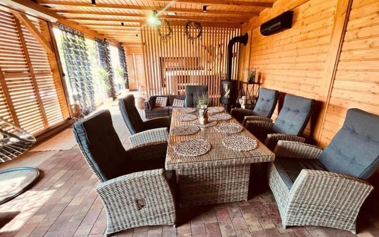 Deluxe Dom Z Sauna I Jacuzzi W Otoczeniu Gor, Lasu I Jeziora Lodygowice Luaran gambar