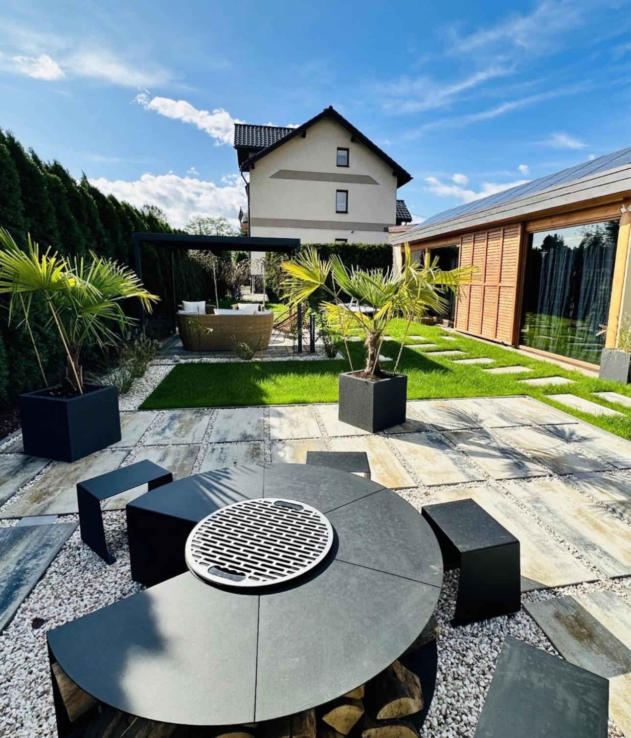 Deluxe Dom Z Sauna I Jacuzzi W Otoczeniu Gor, Lasu I Jeziora Lodygowice Luaran gambar